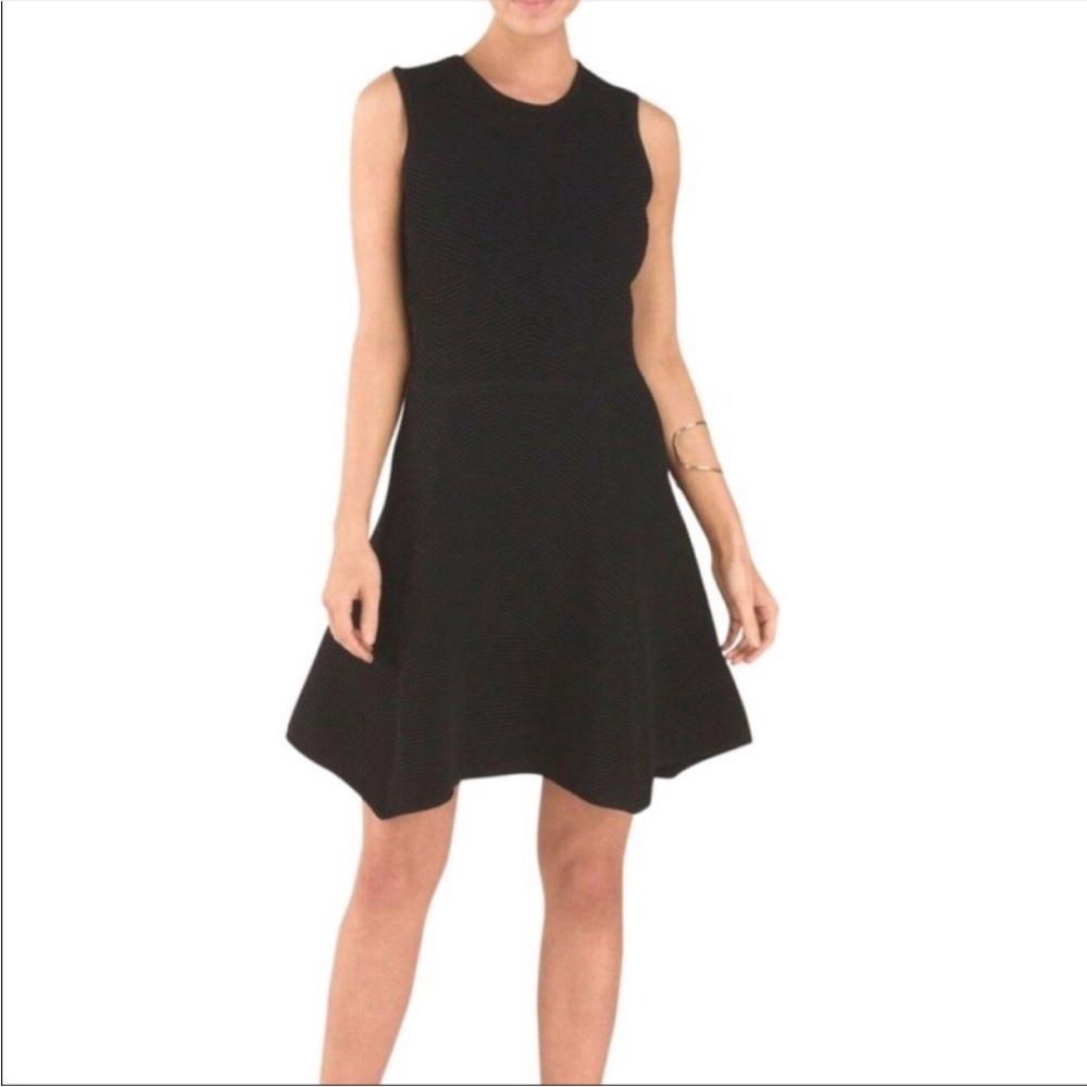 TORN by RONNY KOBO black a-line dress